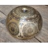 Bol chantant Tibétain 7 métaux 1235grs Lingam gravé