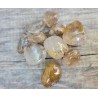 100grs Galets Quartz rutile doré