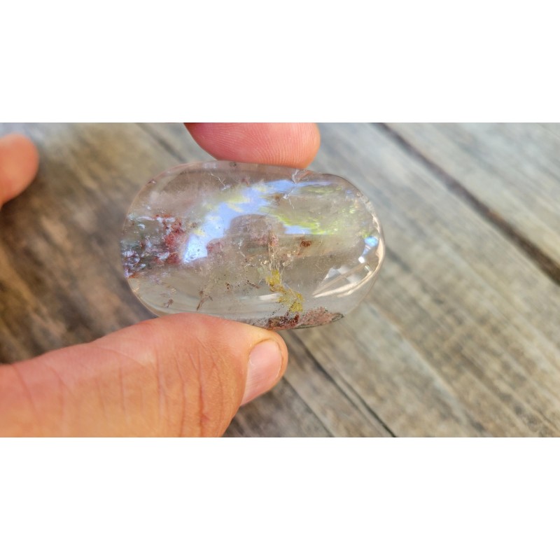 Galet en Lodolite Quartz Chamane 61grs