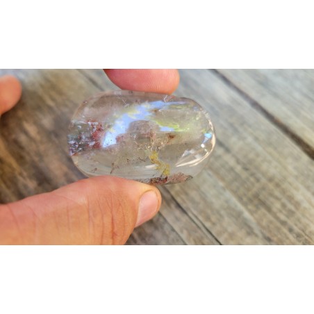 Galet en Lodolite Quartz Chamane 61grs