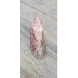 Pointe en Lodolite ou Quartz Chamane 39grs 46mm