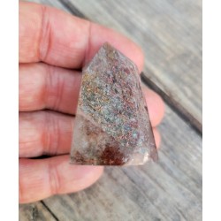 Pointe en Lodolite ou Quartz Chamane 39grs 46mm
