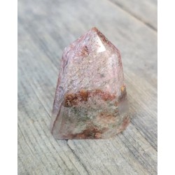 Pointe en Lodolite ou Quartz Chamane 39grs 46mm