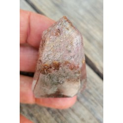 Pointe en Lodolite ou Quartz Chamane 39grs 46mm