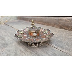 PORTE BRULE ENCENS LOTUS BOUGEOIR
