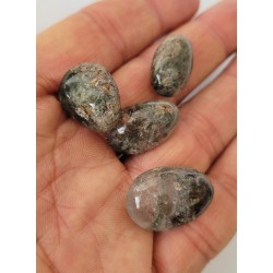 50grs de Galets en Quartz Chamane Lodolite