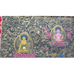 Thangka Bouddha Manjushri ( Manjushree) Tangka