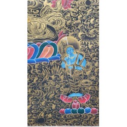 Thangka Bouddha Manjushri ( Manjushree) Tangka