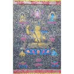 Thangka Bouddha Manjushri ( Manjushree) Tangka