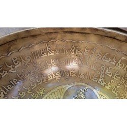 Bol chantant Tibétain 7 métaux 1675grs Tara Verte