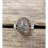 Bague en Lodolite - Quartz jardin
