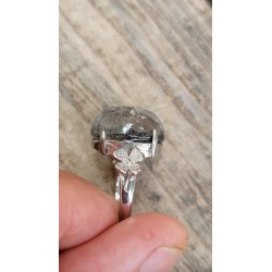 Bague en Lodolite - Quartz jardin