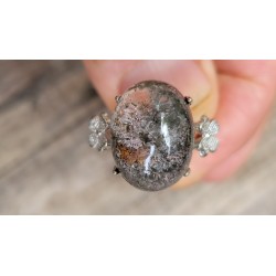 Bague en Lodolite - Quartz jardin