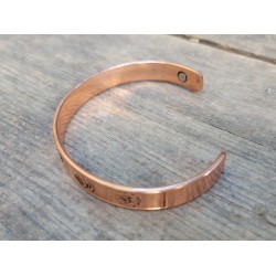 Bracelet pur cuivre magnétique 7 chakras