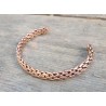 Bracelet indien chaine en cuivre 0.9cm