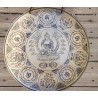 Gong Tibétain 7 métaux 3630grs 51.5cm