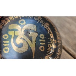 Bol chantant Tibétain 7 métaux 300grs