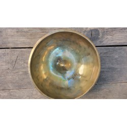 Bol chantant Tibétain 7 métaux 1545grs Lingam