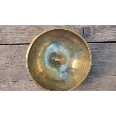 Bol chantant Tibétain 7 métaux 1545grs Lingam