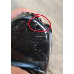 Crâne en Obsidienne noire 10cm 780grs
