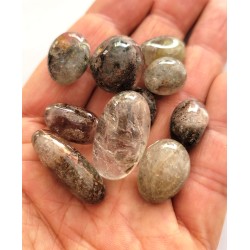 50grs de Galets en Quartz Chamane Lodolite