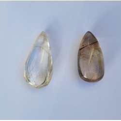 Galet Quartz rutile doré 19grs