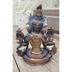 Statue de Bouddha  Tara Blanche 22cm