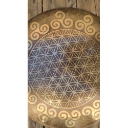 Gong Tibétain 7 métaux 3010grs 50.5cm