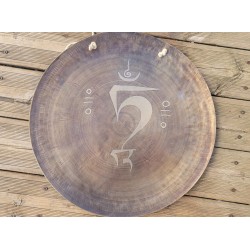 Gong Tibétain 7 métaux 3010grs 50.5cm