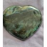 Coeur en Labradorite 650grs 14cm