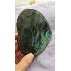 Coeur en Labradorite 650grs 14cm