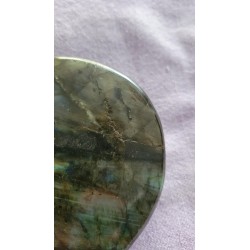 Coeur en Labradorite 650grs 14cm