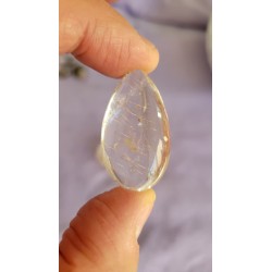 2 cabochons Quartz rutile doré 27grs