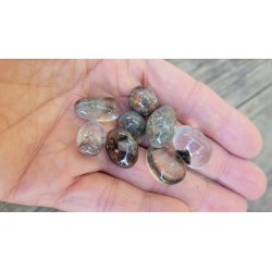 29grs de Galets en Quartz Chamane Lodolite